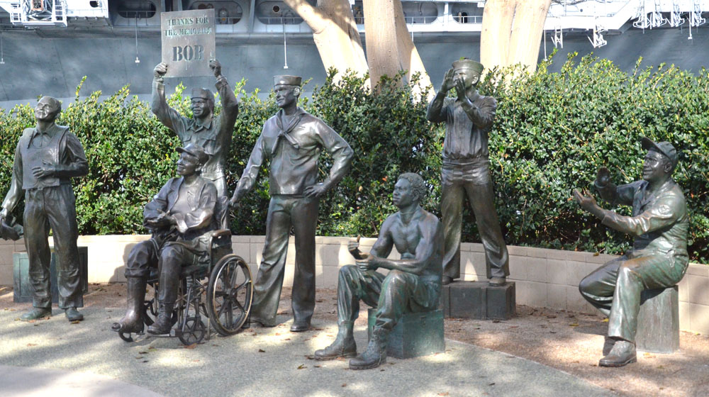 Памятник Бобу Хоупу в Сан-Диего