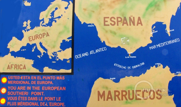 Карта Европы и Африки