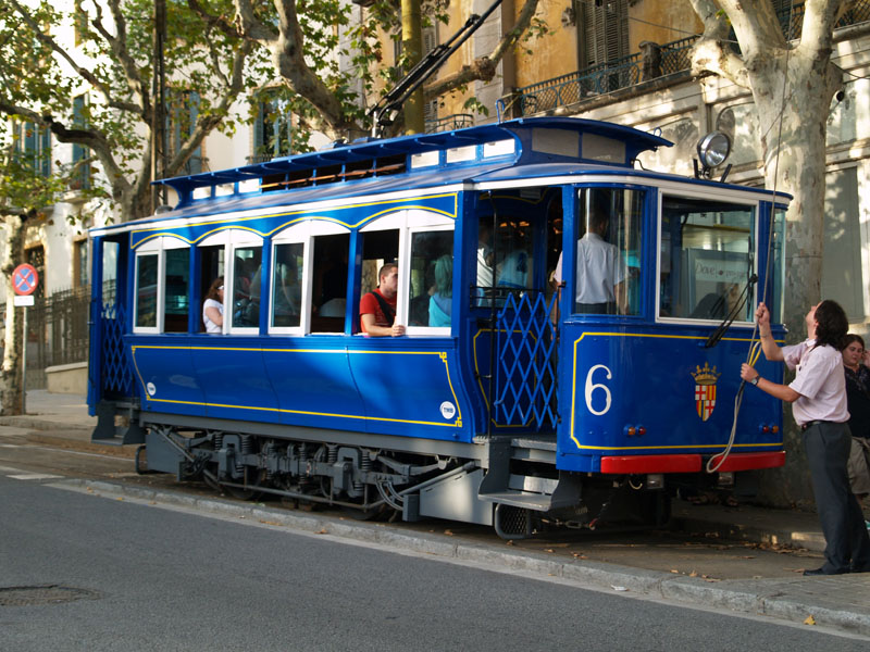 Исторический трамвай Tramvia Blau