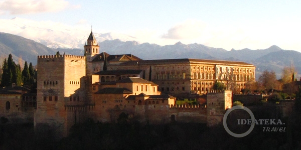 Крепость Альгамбра в Гранаде