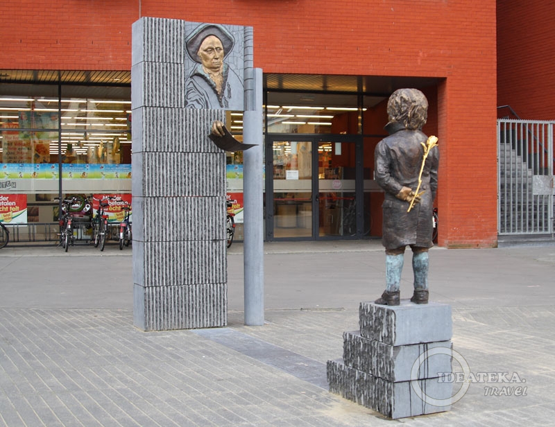 Памятник Бетховену в Мехелене