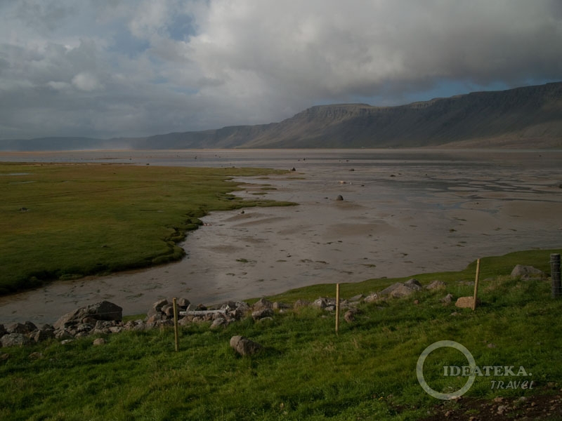 Типичный вид Западных фьордов Исландии