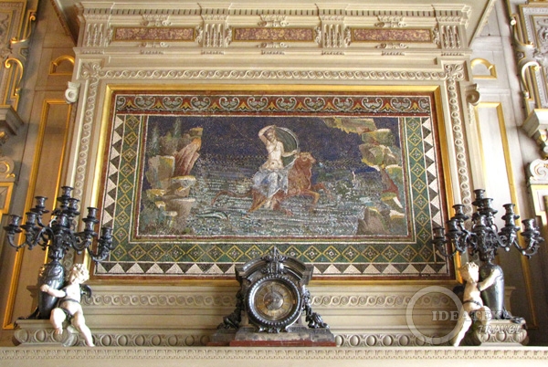 Древнеримская мозаика в замке Шантийи