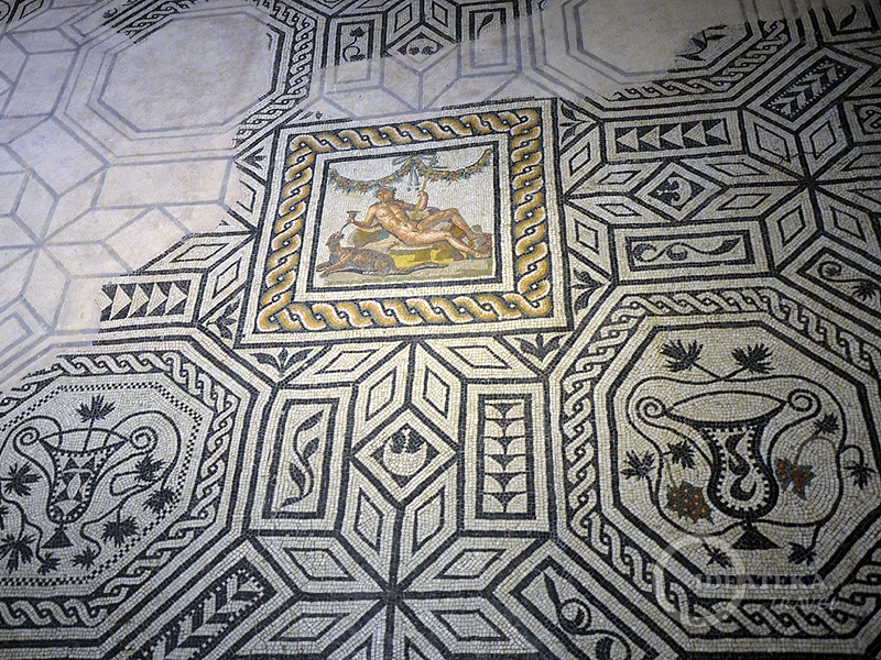 Мозаика в музее Santa Giulia