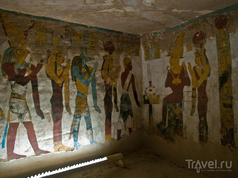 В одной из комнат гробницы Zed-Amun-ef-ankh