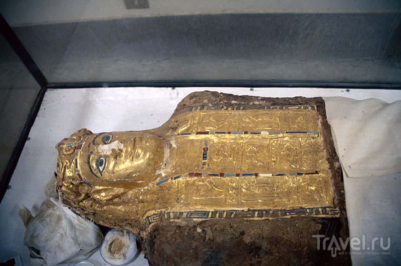 Одна из "золотых" мумий в музее в Бавити // wikipedia