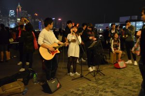 Молодые музыканты в Гонконге