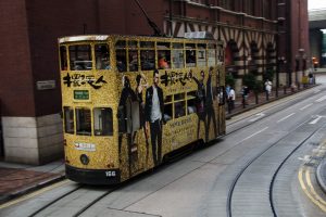 Уникальный гонконский трамвай