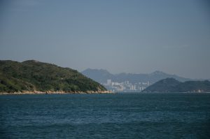 Вид на Гонконг из деревни Муй-Во на Лантау
