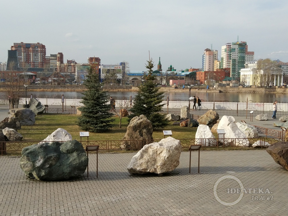 Сад камней в Челябинске