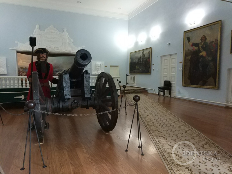 В Музее Полтавской битвы