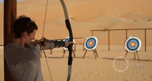 Стрельба из лука в пустыне Лива, Абу-Даби
