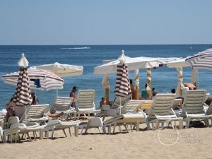 Пляж курорта Золотые Пески, Болгария