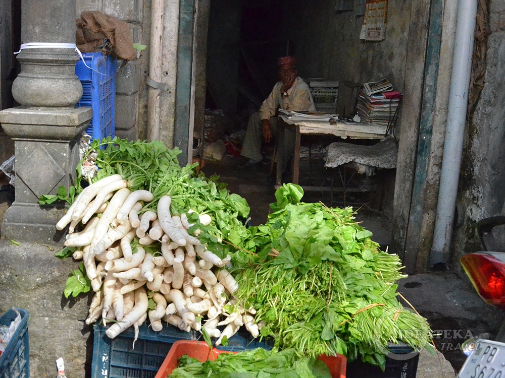 Торговля овощами в Индии