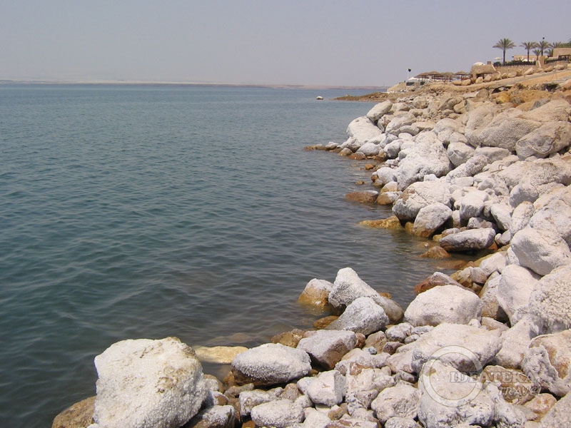 Побережье Мертвого моря в Иордании