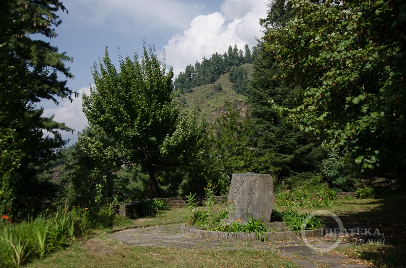 Место кремации Николая Рериха