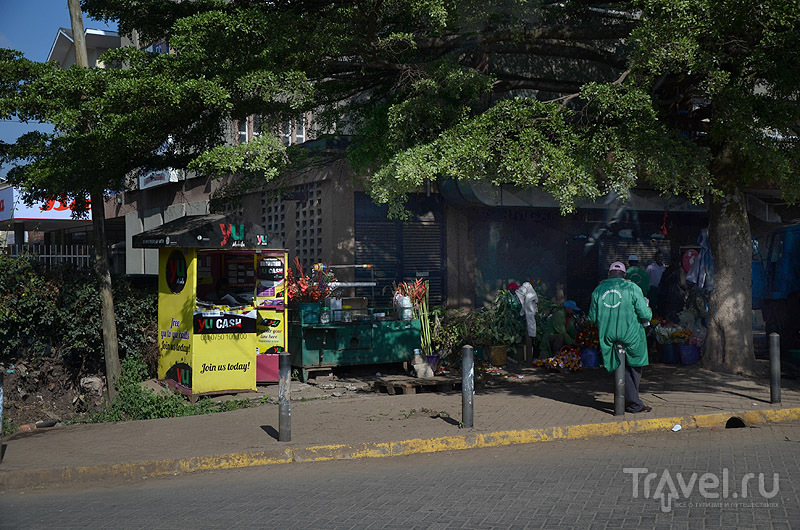 Торговля с прилавков в Найроби