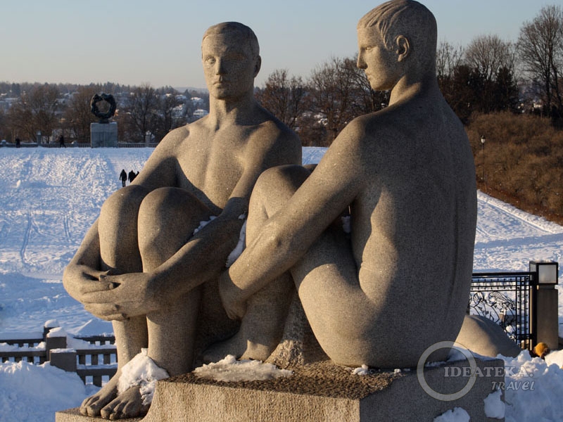 Скульптуры в парке Вигеланда, Осло