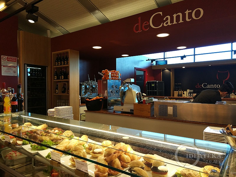 Кафе De Canto в аэропорту Вероны