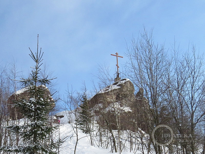 Скальные останцы на горе Крестовой в Пермском крае