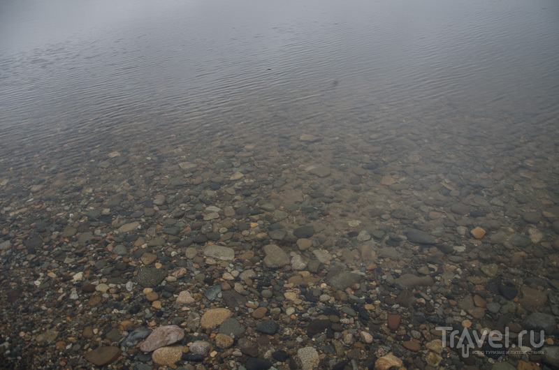 Прозрачная вода Глухого озера