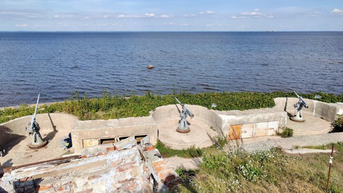 Панорамный вид на Балтийское море