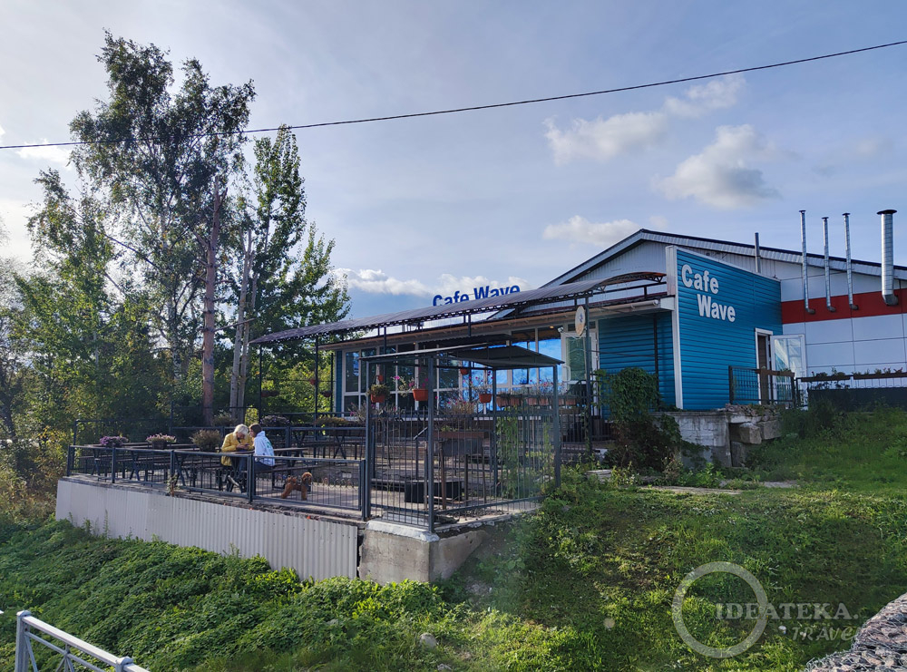 Wave Cafe на берегу Вуоксы