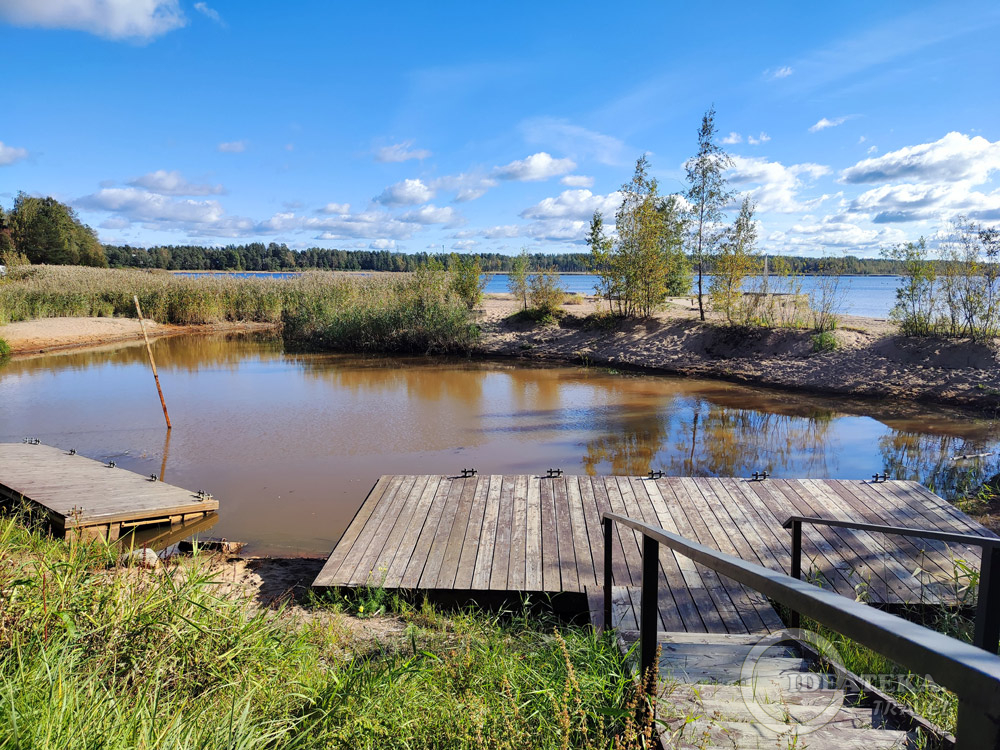 Заводь на реке Вуоксе