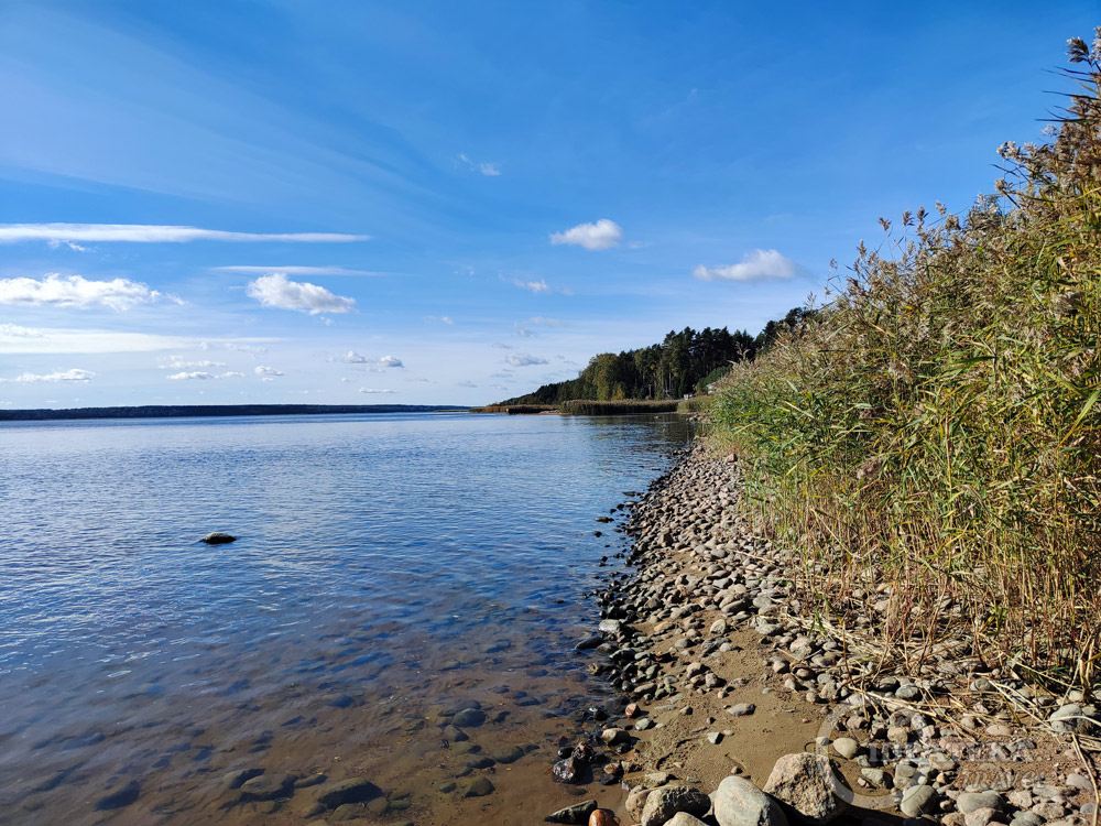 Солнечная осенняя Вуокса